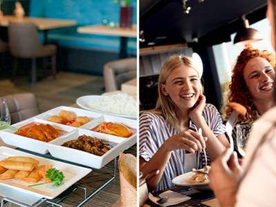 Uitgebreid shared dining-diner bij Sozing