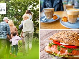 Wandelarrangement incl. gebak en lunchplank