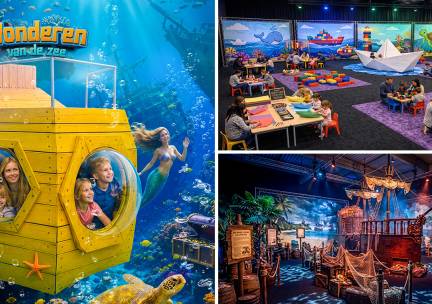 Entree voor speel- en beleefexpo Wonderen van de Zee