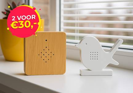 QLT Vogelbox Bewegingssensor Geluidsdoosje