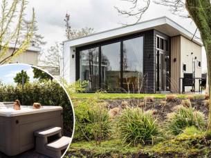 Nature lodge 4 people wellness spa