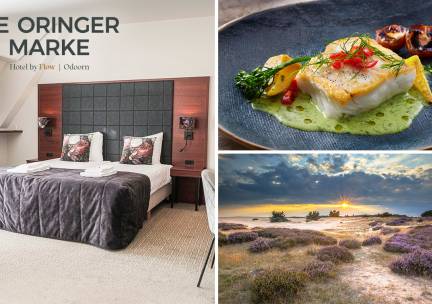 Luxe overnachting voor 2 + ontbijt + 3-gangendiner + meer in Odoorn