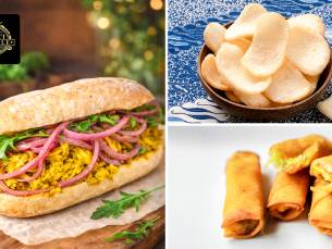 Maaltijd of wrap naar keuze + bijgerecht + kroepoek