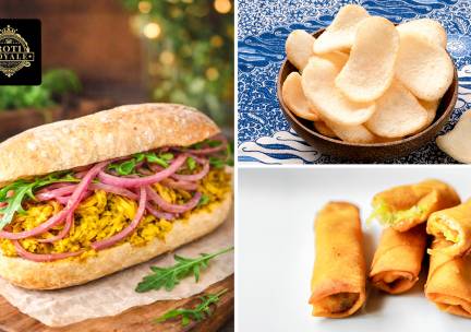 Maaltijd of wrap naar keuze + bijgerecht + kroepoek