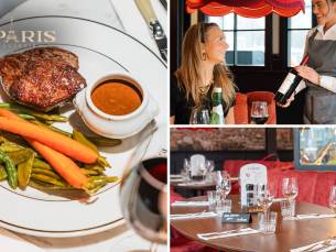 3-gangen keuzediner bij Brasserie Le Paris