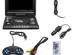 7.8 Zoll 16:9 Breitbild 270° drehbar LCD-Bildschirm Home Auto TV DVD-Player Portable VCD Compact Disc MP3 Viewer mit Spielfunktion