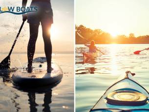 Dagdeel suppen of kanoÃ«n over de Maasplassen