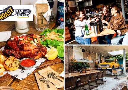 2- of 3-gangendiner Ã  la carte bij Roast Bar Haarlem