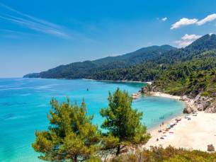 Geniet van een familievakantie op Chalkidiki op loopafstand van het strand incl. vlucht en ontbijt