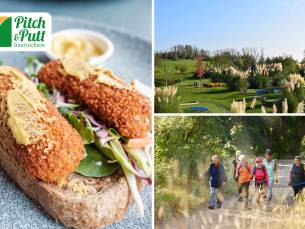 2-gangenlunch of wandel- of fietsarrangement bij Pitch&Putt Golf Doetinchem
