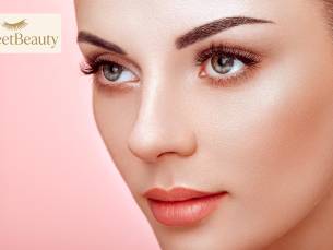 Wimper-, wenkbrauw- of hydrofacialbehandeling