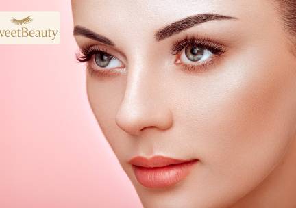 Wimper-, wenkbrauw- of hydrofacialbehandeling