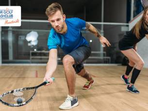 1, 3 of 5 keer squashen (45 min) + rackethuur in hartje Maastricht