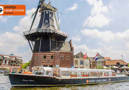 Rondvaart Haarlem (50 min) met Smidtje Canal Cruises