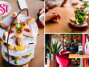 3-gangen high tea + glas bubbels (2 uur)