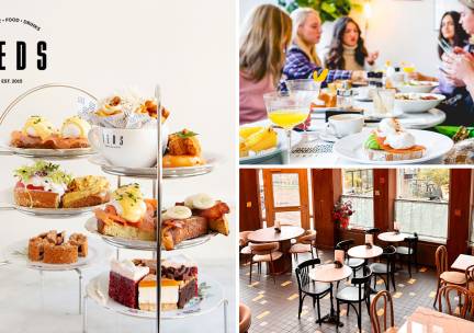 High tea (1,5 uur), shared brunch of ontbijt bij Teds