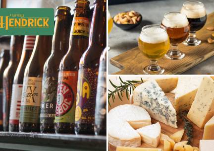 Bierproeverij + borrelplank bij Tapperij Hendrick in hartje Doesburg