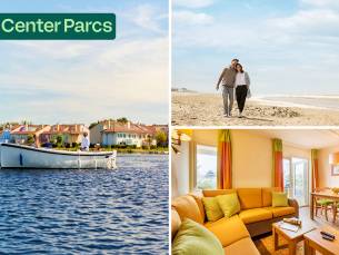 2, 3 of 4 overnachtingen voor 2 tot 4 pers. bij Center Parcs Port ZÃ©lande