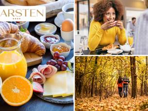 Uitgebreid ontbijtbuffet + wandelroute