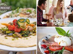 2- of 3-gangen keuzelunch of -diner bij Restaurant De Pannenkoekhut