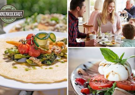 2- of 3-gangen keuzelunch of -diner bij Restaurant De Pannenkoekhut