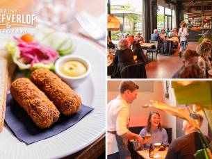 Lunch bij Drink & Eetlokaal Proefverlof in hartje Leeuwarden
