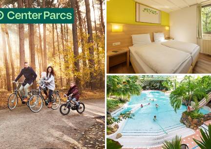 2, 3 of 4 overnachtingen voor 4 tot 6 personen in Center Parcs Limburgse Peel