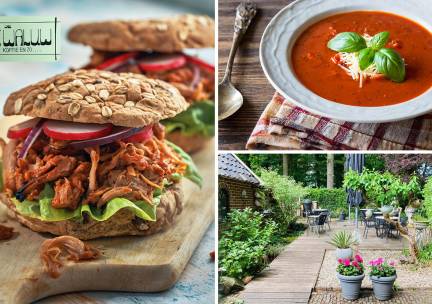 2-gangen keuzelunch op de Veluwe