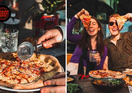 2- of 3-gangenlunch of 3-gangendiner Ã  la carte bij Vegan Pizza Bar Utrecht