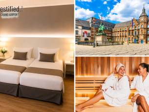 Overnachting voor 2 + ontbijt + sauna + fitness + late check-out in DÃ¼sseldorf