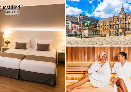 Overnachting voor 2 + ontbijt + sauna + fitness + late check-out in DÃ¼sseldorf
