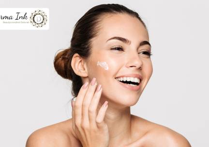 Gezichtsbehandeling of lipblushbehandeling