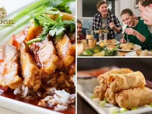 Aziatisch diner om af te halen of voor bezorging bij Woensel Wereldkeukens