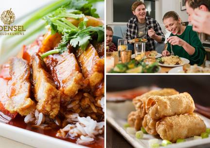 Aziatisch diner om af te halen of voor bezorging bij Woensel Wereldkeukens