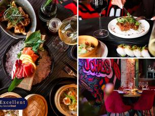 Shared dining-diner (8 gerechten) bij Red Orchids Asian Bistro