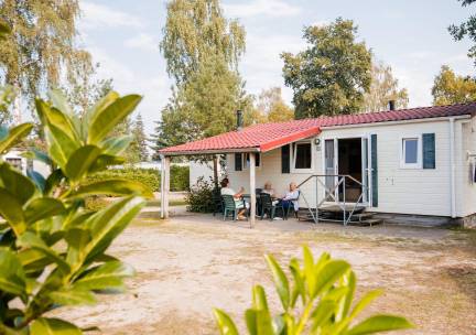 Chalet met overdekt terras en omheinde tuin | 4 personen | Huisdier