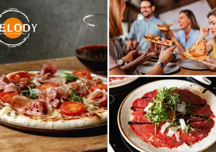 2- of 3-gangen pizzadiner in Emmen