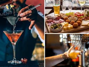 Bier- of cocktailproeverij + borrelplank bij Grand CafÃ© Moments