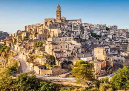 Ontdek Puglia, Matera en Taranto tijdens een charmante fly & drive incl. vlucht, ontbijt en huurauto