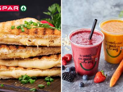 Tosti + smoothie naar keuze voor afhaal