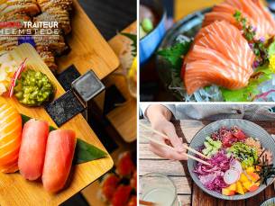 PokÃ©bowl naar keuze of sushibox (24, 48 of 72 stuks) voor afhaal