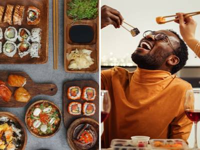 Afhalen: sushibox naar keuze
