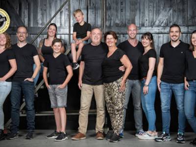 Fotoshoot (1-25 personen) + mini-album met 6 foto's