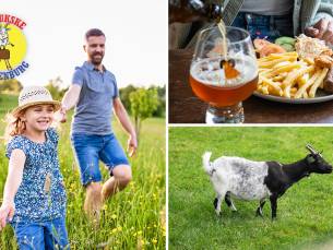 Wandelarrangement incl. drankjes + versnapering + gerecht naar keuze bij 't Bukske