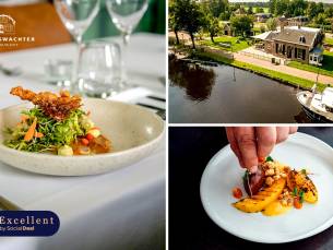 3-gangenlunch of -diner van de chef + amuse