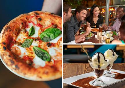 Italiaans 2- of 3-gangendiner à la carte bij Pizzaria Buona Fortuna