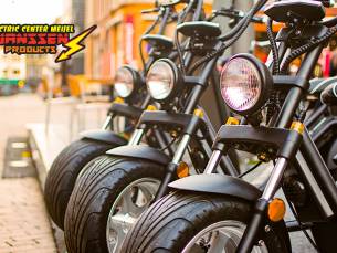 Huur e-chopper of Q3-scooter (1 of 3 uur) bij Electric Center Meijel