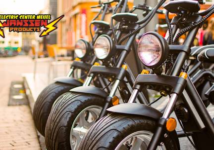 Huur e-chopper of Q3-scooter (1 of 3 uur) bij Electric Center Meijel