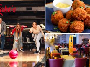 1 uur bowlen (2 tot 6 pers.) + bittergarnituur (10 stuks)