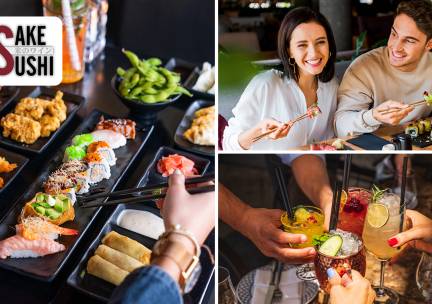 All-You-Can-Eat sushi zonder tijdslimiet + welkomstcocktail bij Sake Sushi Vlissingen